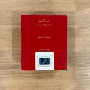 Hallmark Keepsake Photo Holder Ornament - Worth the Wait 2020